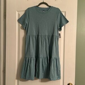 Old Navy M Dress Light Green Heather